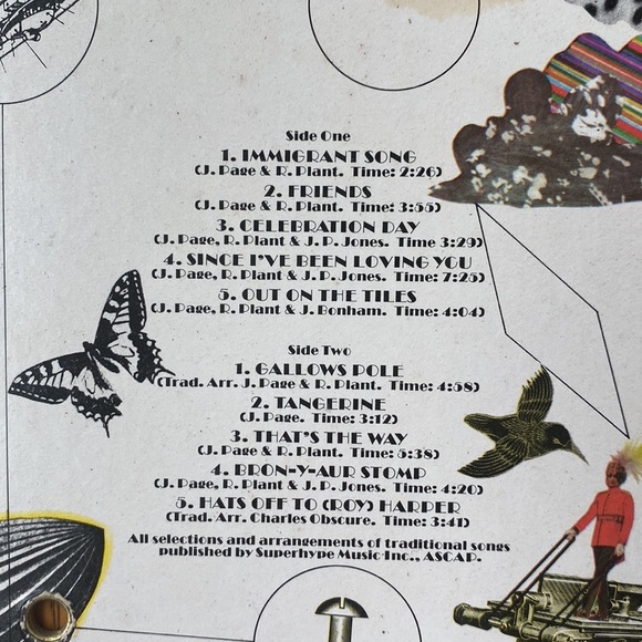 Led Zeppelin - Led Zeppelin III - Atlantic - SD 7201 - LP, Album - Picture 6 of 12